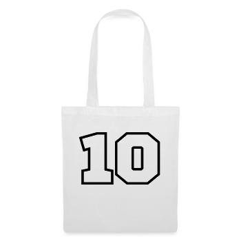 10 - Stoffbeutel - Weiß - Vorne
