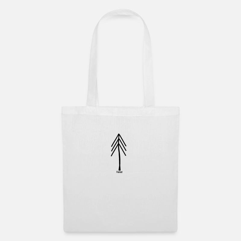 forest - Tote Bag - white