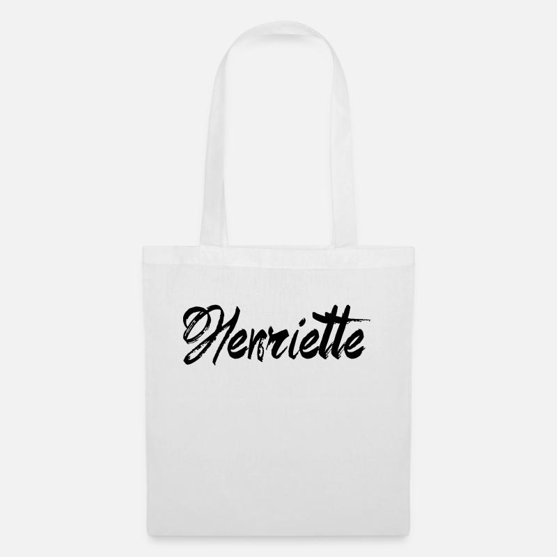 Henriette - Stoffbeutel - Weiß