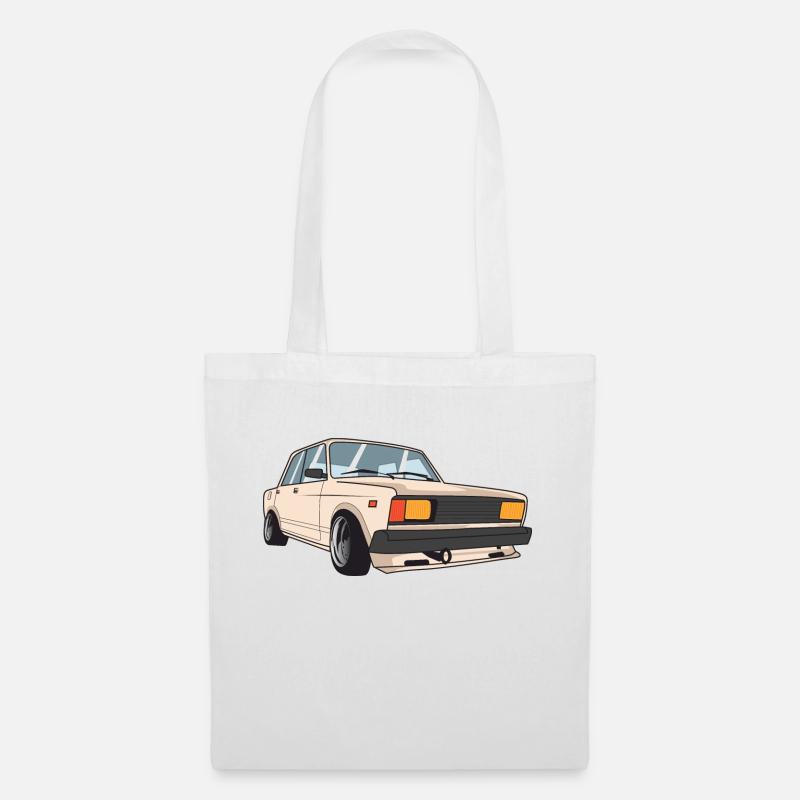 2105 Shiguli - Tote Bag - white