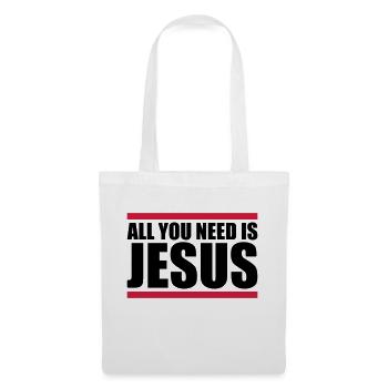 Beam Need Jesus - Tote Bag - white - Front