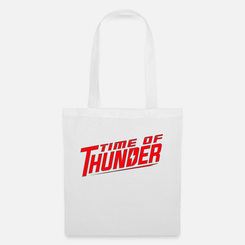 RED POWER - Tote Bag - white