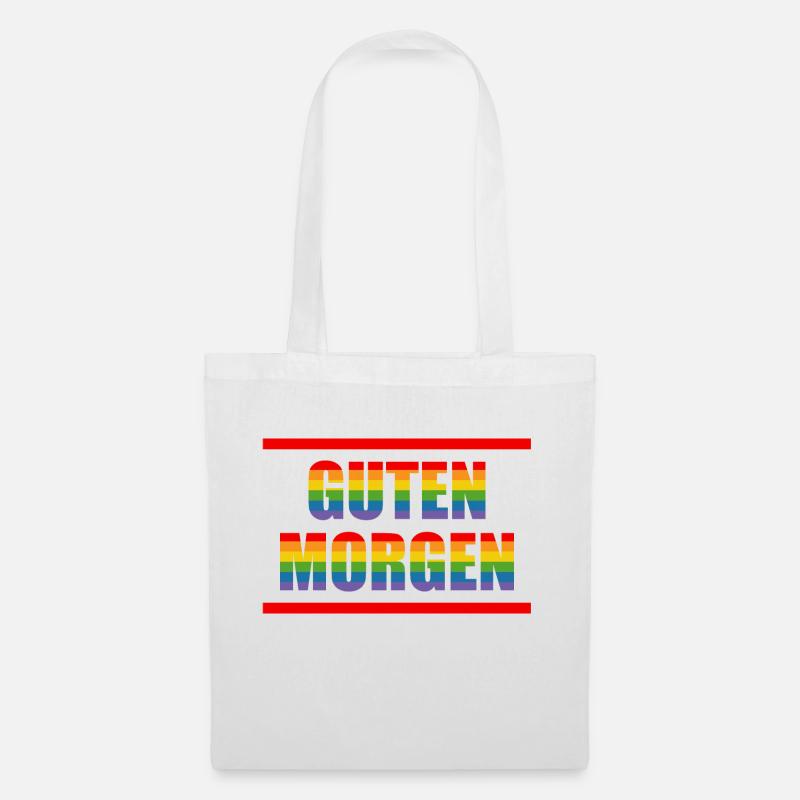 Guten Morgen - Stoffbeutel - Weiß