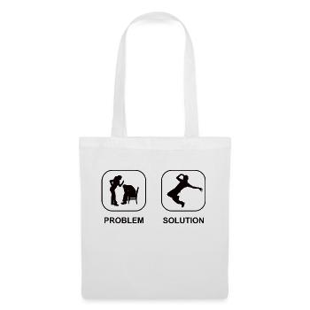 Breakdance Danseur Danse Sport Cadeau Danse - Sac en tissu - blanc - Devant