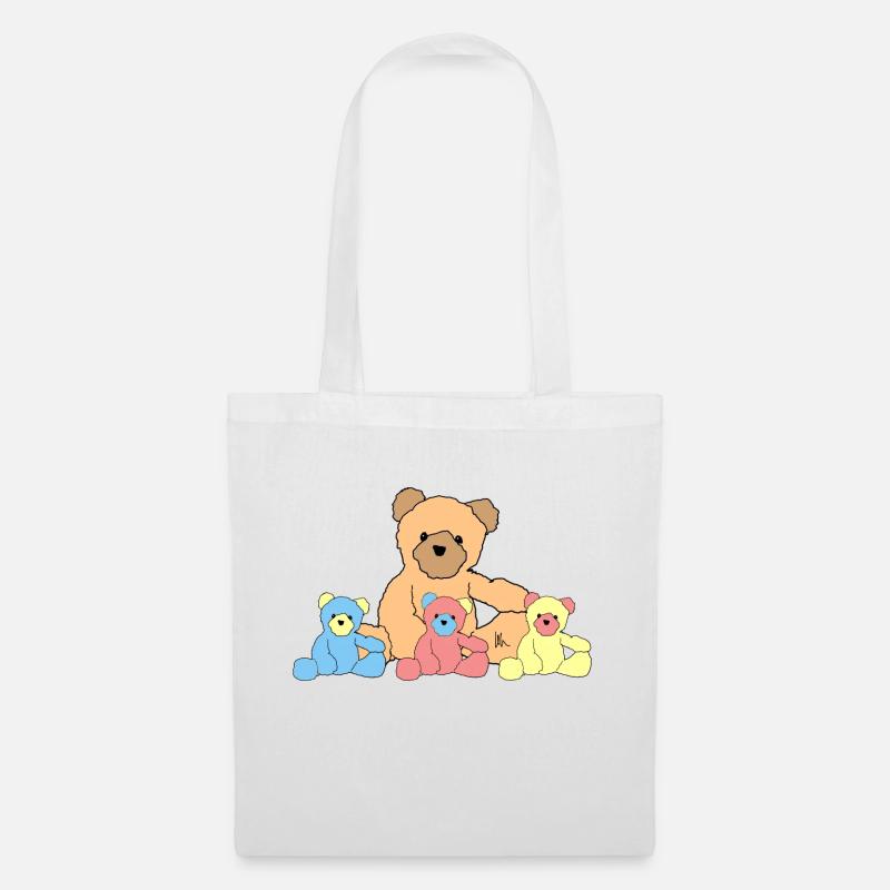 Teddy bear teddy - Tote Bag - white