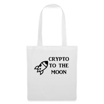 Bitcoin Trading Crypto Stocks - Sac en tissu - blanc - Devant