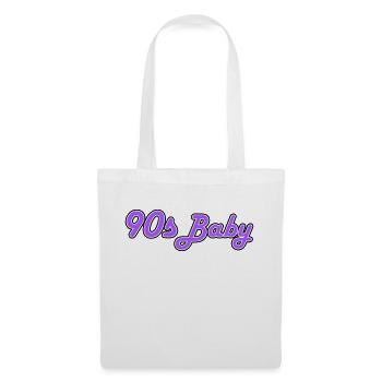 90's baby - Tote Bag - white - Front