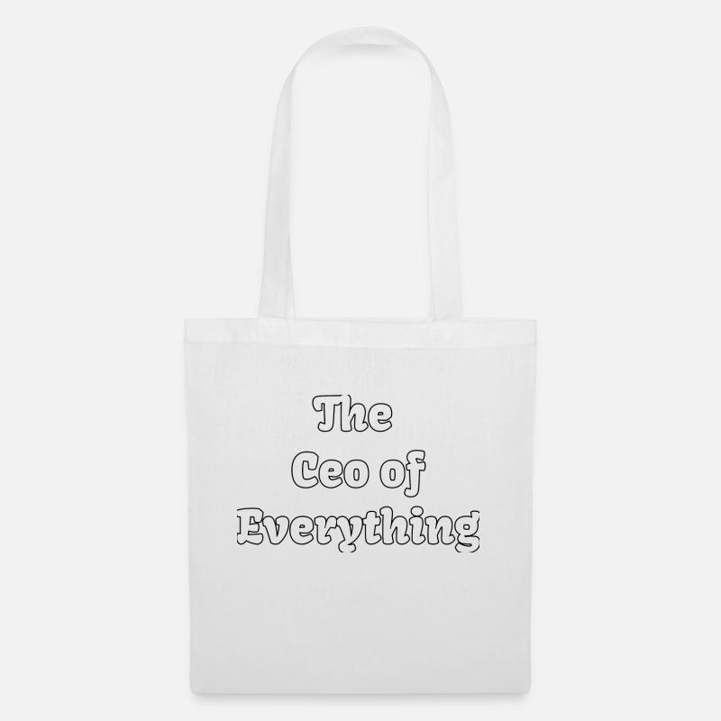 The Ceo of Everything Chef - Stoffbeutel - Weiß