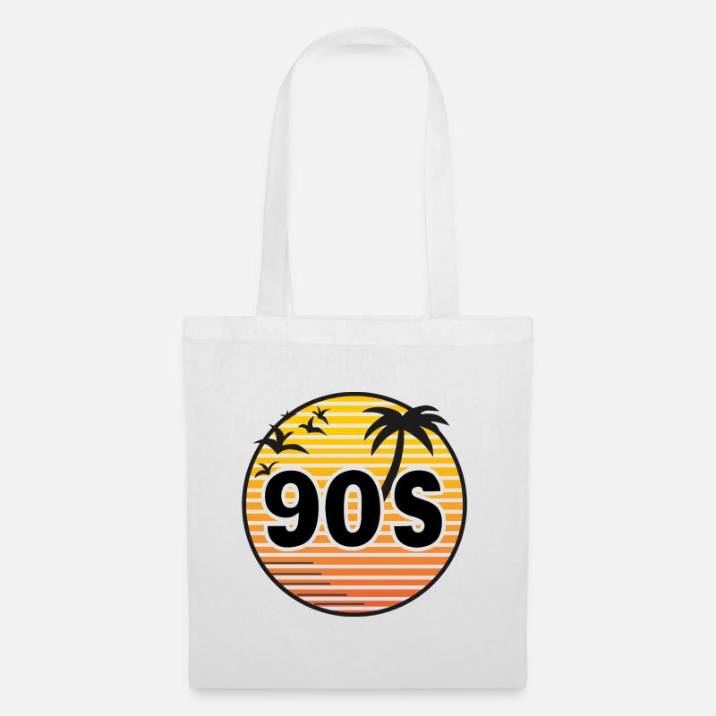 The 90s - Stoffbeutel - Weiß