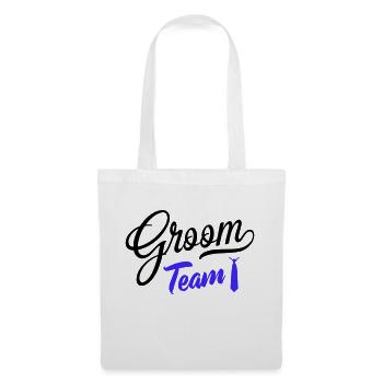 groom team - Stoffbeutel - Weiß - Vorne