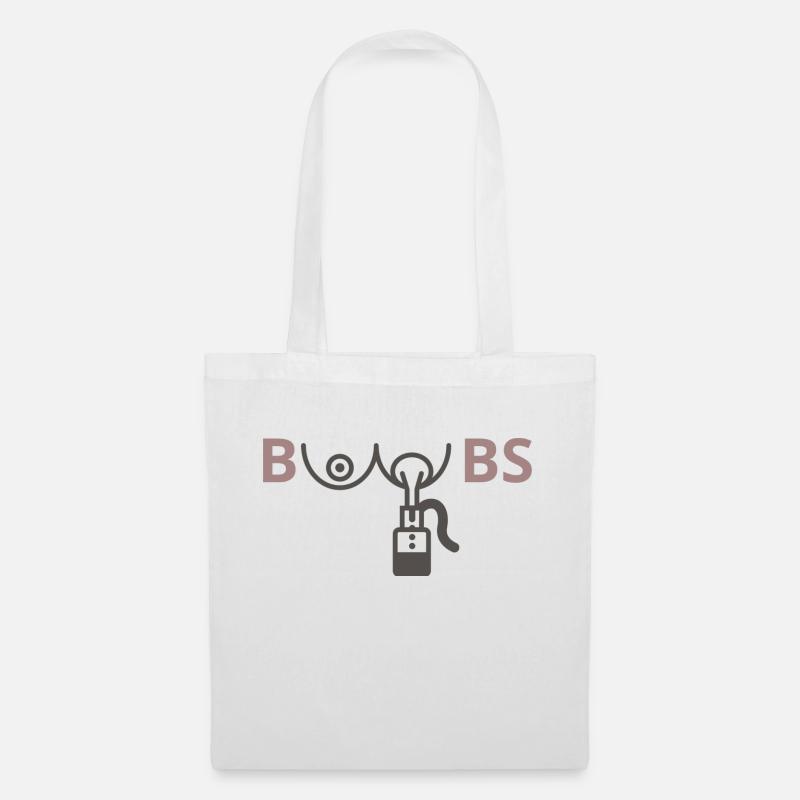 BOOBS - Sac en tissu - blanc