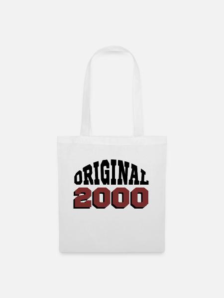Original 2000 - Stoffbeutel - Weiß