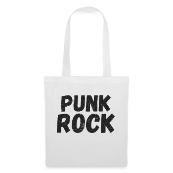Punk Rock - Sac en tissu - blanc - Devant