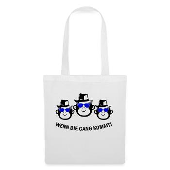 Monkey Gang - Tote Bag - white - Front