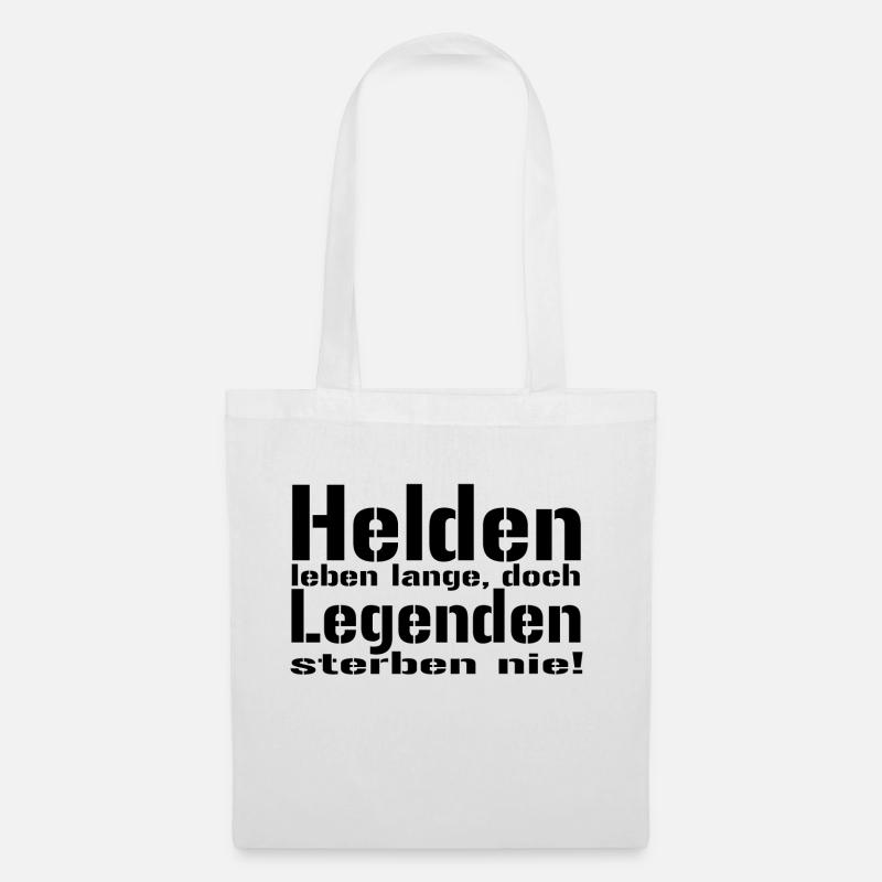 Héros - Sac en tissu - blanc