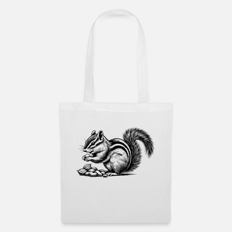 Chipmunk - Stoffbeutel - Weiß