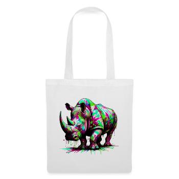 Rhinoceros - Tote Bag - white - Front