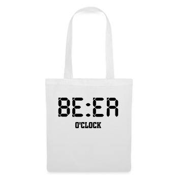 beer o'clock - Tote Bag - white - Front