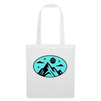 Mountains icon - Tote Bag - white - Front