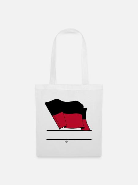 Nijmegen Custom Flag - Stoffbeutel - Weiß