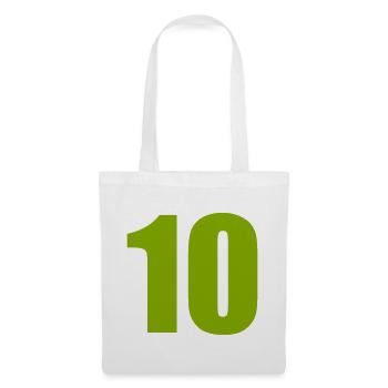 10 - Stoffbeutel - Weiß - Vorne