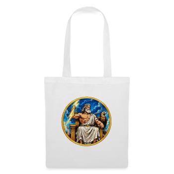 Zeus Donnerthron - Stoffbeutel - Weiß - Vorne