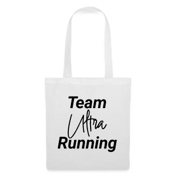 Team Ultra Running Laufen Shirt - Stoffbeutel - Weiß - Vorne