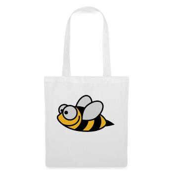 bienchen_3c - Sac en tissu - blanc - Devant