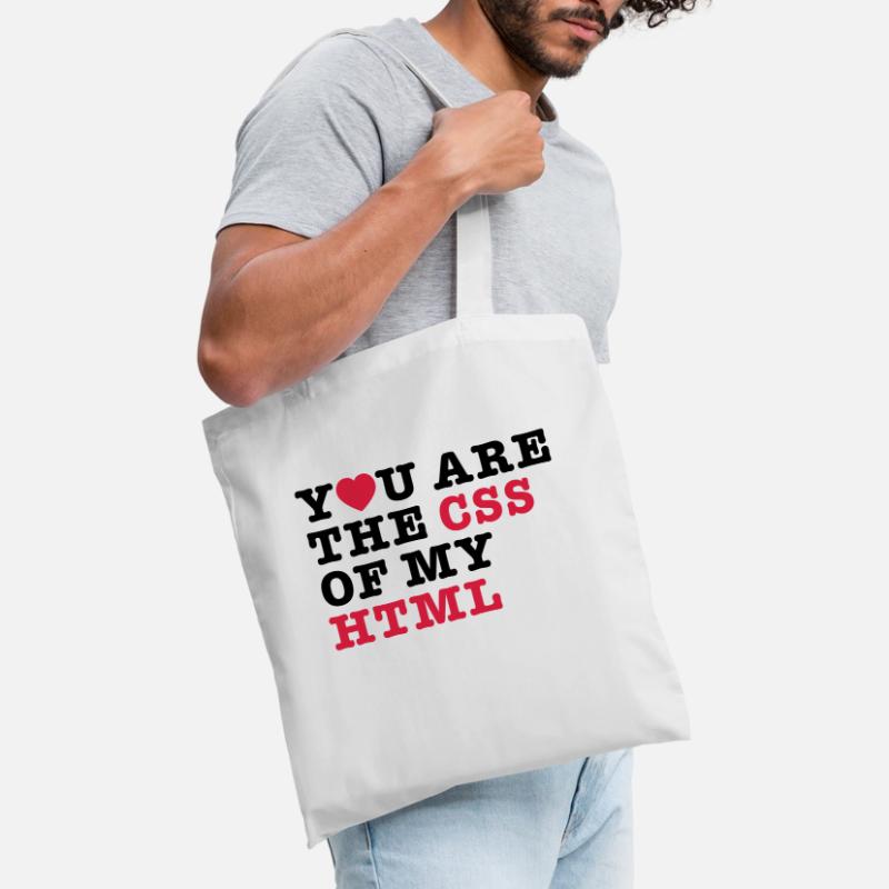 vous êtes le css de mon html Sac en tissu