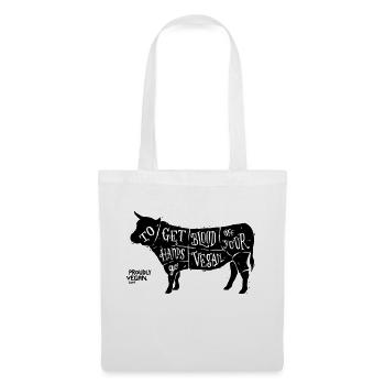 Go Vegan - Tote Bag - white - Front