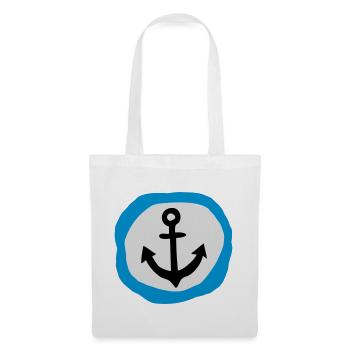Cadeau d'ancrage du marin de la maison - Sac en tissu - blanc - Devant