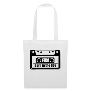 born in the 80s - Tote Bag - white - Front