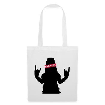 Bad girl - Tote Bag - white - Front