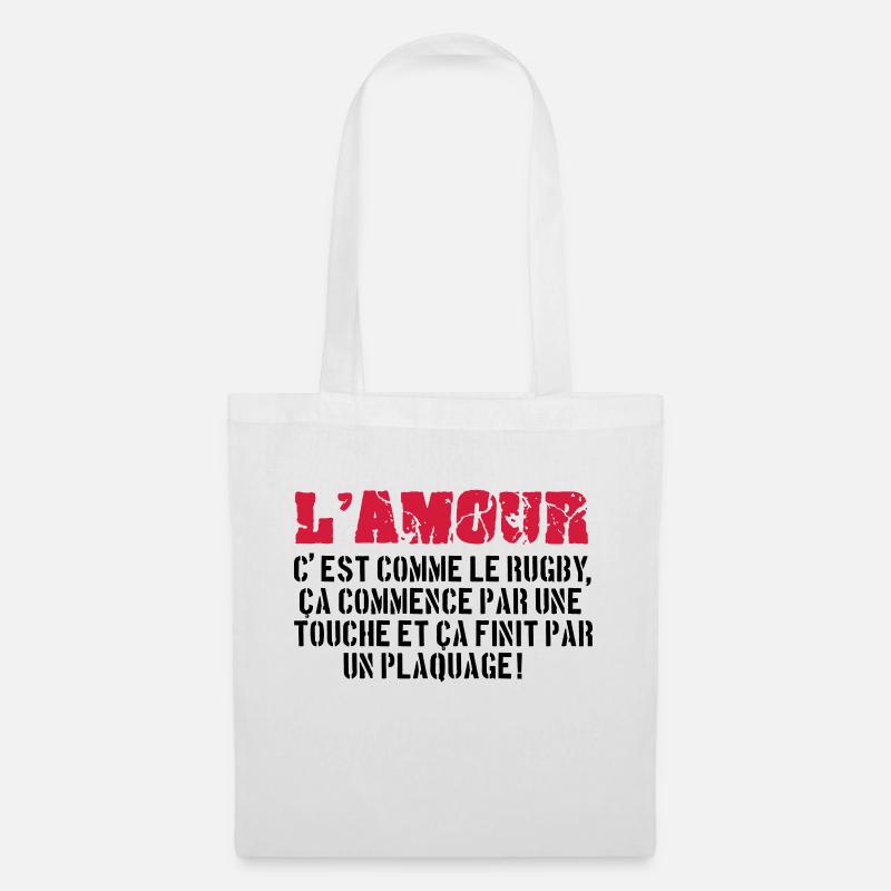 rugby - Tote Bag - white