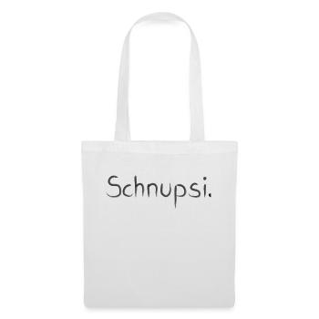SCHNUPSI - Stoffbeutel - Weiß - Vorne