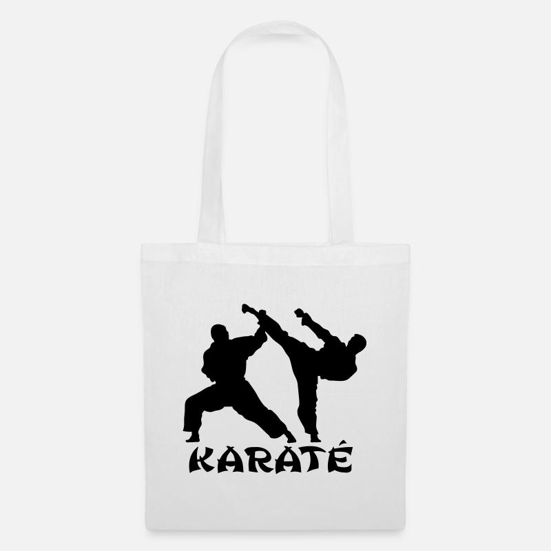 Karate - Stoffbeutel - Weiß