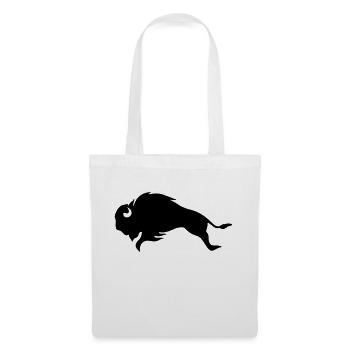 BLACK BISON BULL - Tote Bag - white - Front