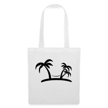 palm - Stoffbeutel - Weiß - Vorne