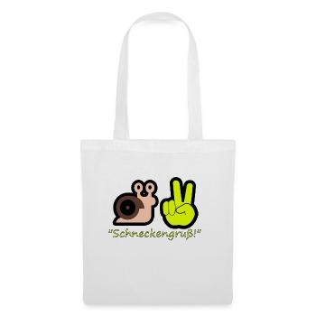 snail greeting - Tote Bag - white - Front