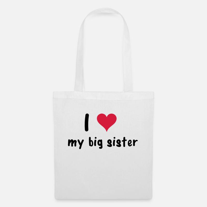 Sister - Stoffbeutel - Weiß