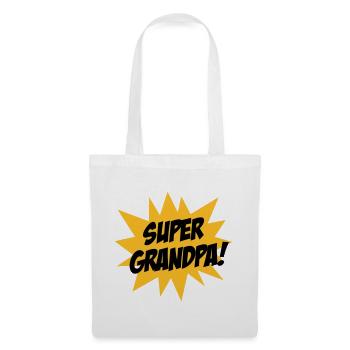 Super Grandpa ! - Sac en tissu - blanc - Devant