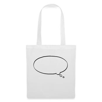 Thought bubble - Tote Bag - white - Front
