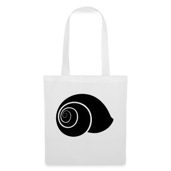 SNAILCASE - Sac en tissu - blanc - Devant