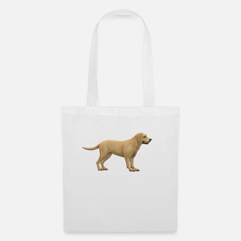 Hunde Design - Stoffbeutel - Weiß