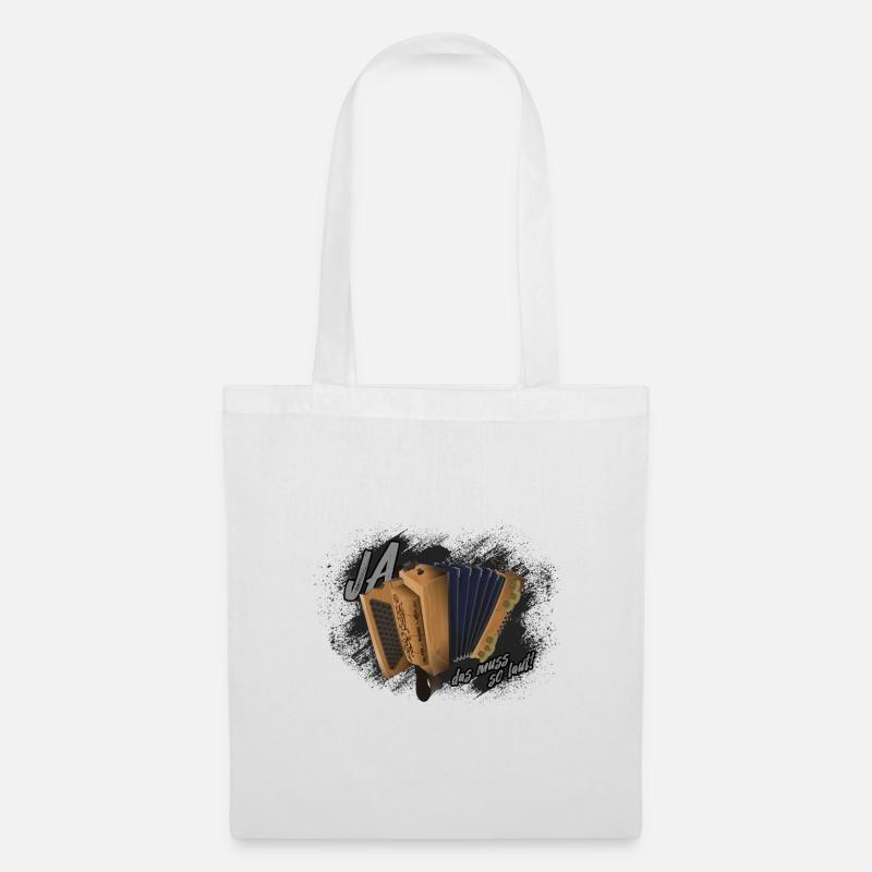 Harmonica - it has to be so loud! | ZiachON! - Tote Bag - white