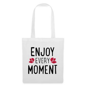 Des phrases drôles - Sac en tissu - blanc - Devant