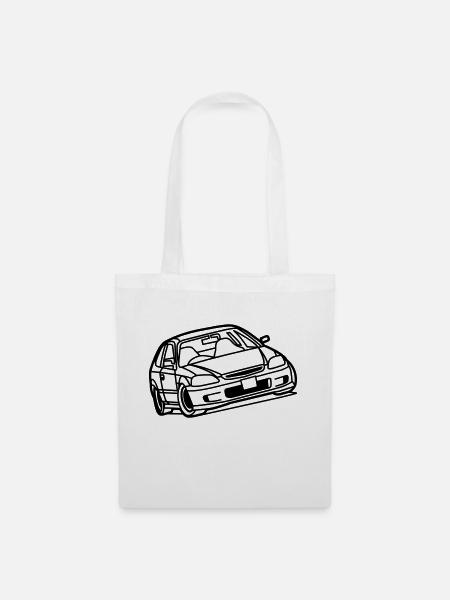 Civic EK - Tote Bag - white