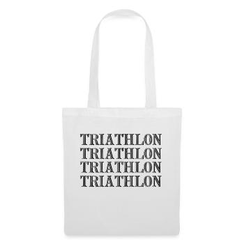 Triathlon Natation Vélo Run Marathonun - Sac en tissu - blanc - Devant