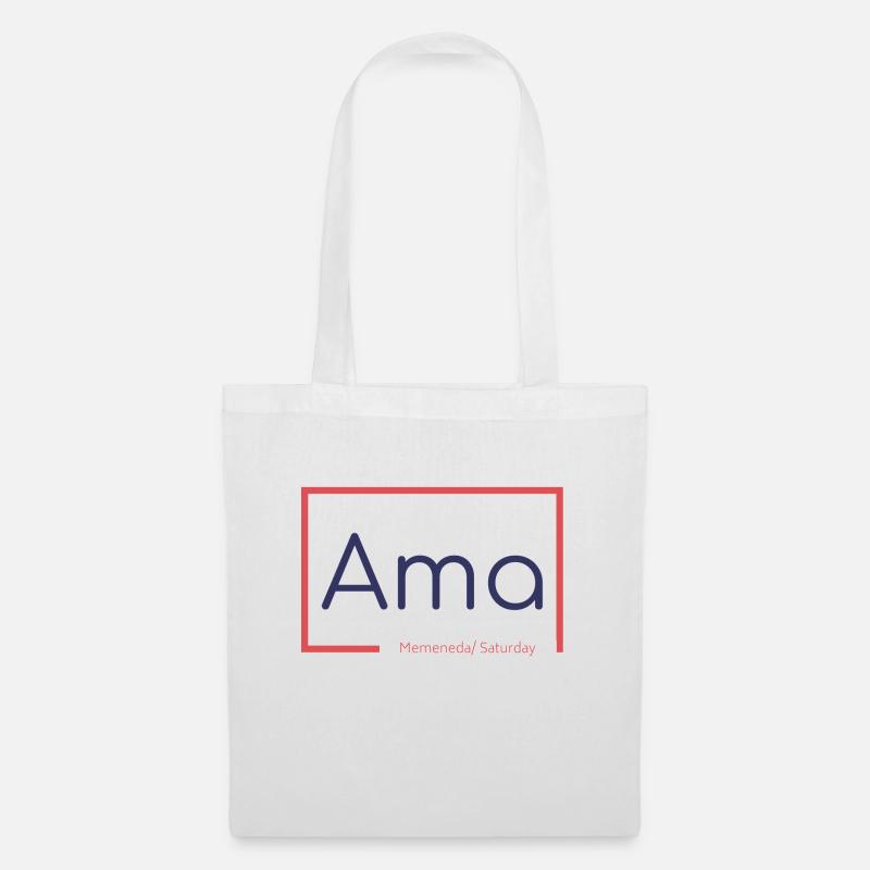 Ama - Stoffbeutel - Weiß