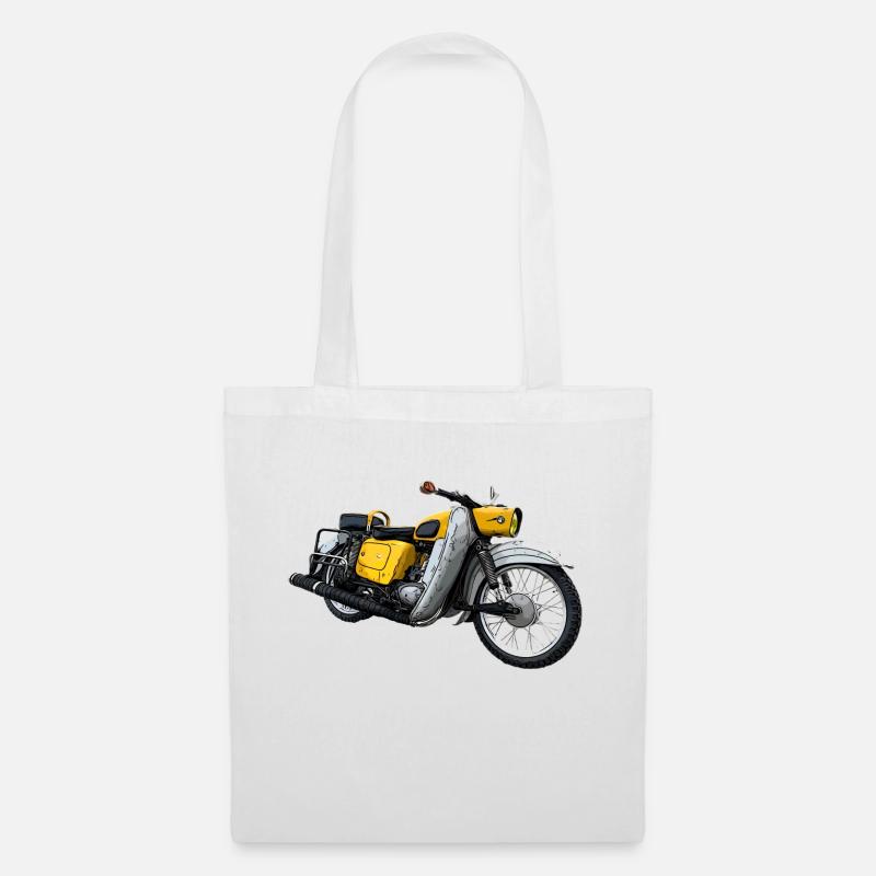 MZ ES 125 150 Motorrad - Stoffbeutel - Weiß